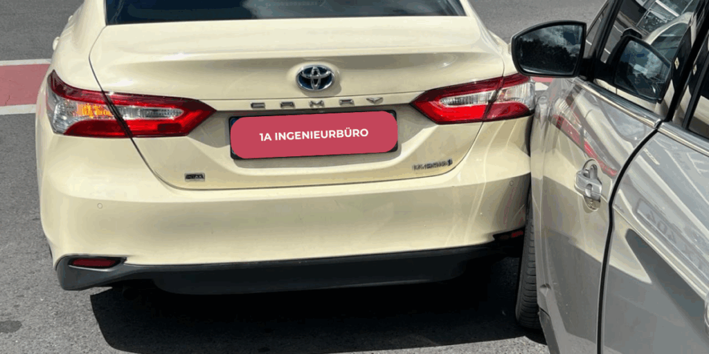 Unfallgutachten: Auffahrunfall Taxi und Privatfahrzeug