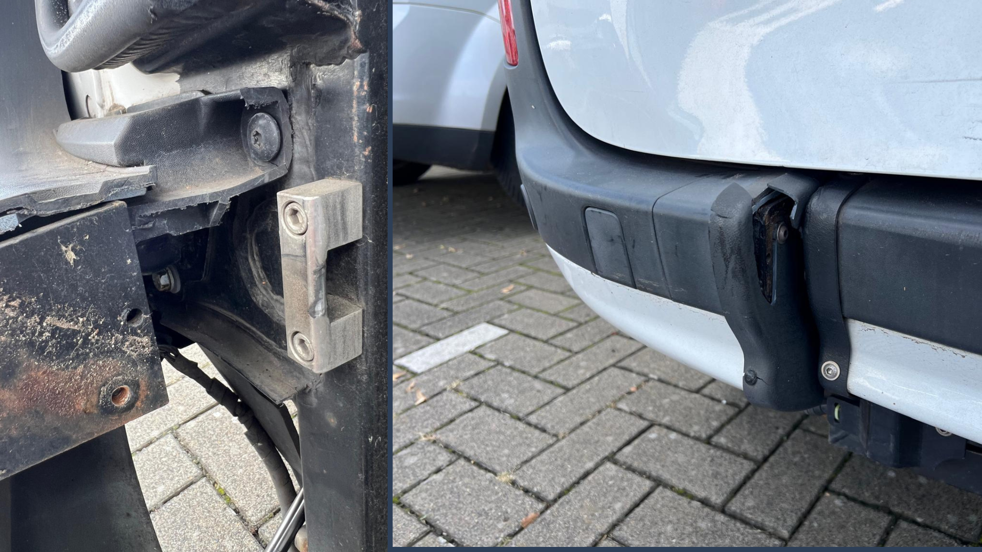 Schäden am Mercedes Citan für Krankentransporte